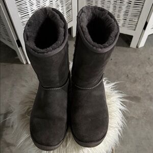 UGG Women's Dark Gray Winter Boots